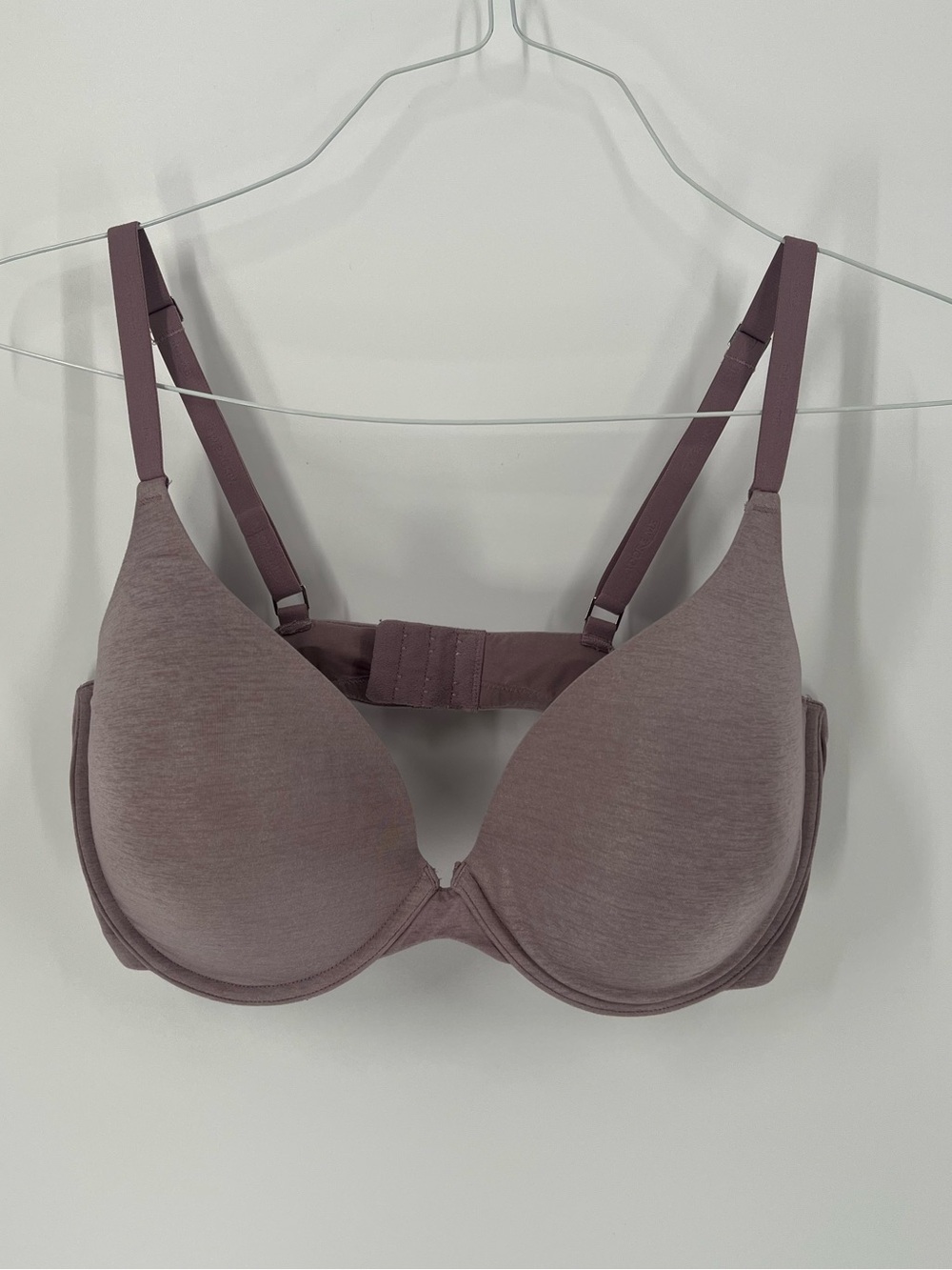 Adore Me Mauve Padded T-Shirt Undewire Push Up Bra Size 38DD Style#BR-07087-PLU